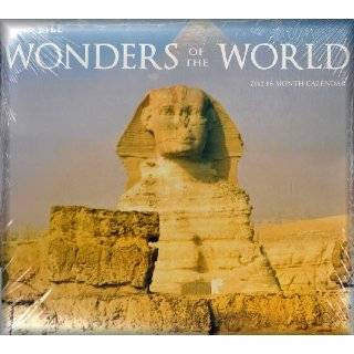 2012 Wonders of the World Wall Calendar