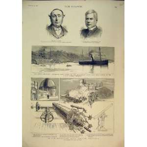  1888 Lick Observatory California Steamer Rosetta How