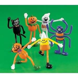  Halloween Bendables Characters (12 Count) Toys & Games