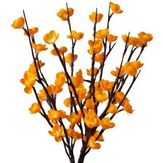   Everlasting Glow 20 Inch Battery Operated Cherry Blossom Branch, Amber