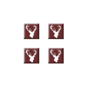  Deer Hunter   Set of 4 Badge Stickers Electronics