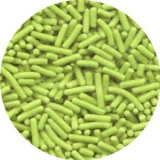 Cake Decorations   LIME GREEN JIMMIES EDIBLE Candy Confetti Sprinkles 