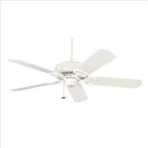   F301WH 220 Edgewood Wet Location Ceiling Fan in White   Energy Star