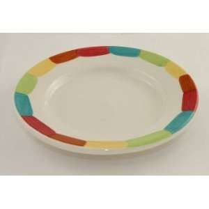  World Tableware 6.25 WR Plate Multi Color Rim Everything 