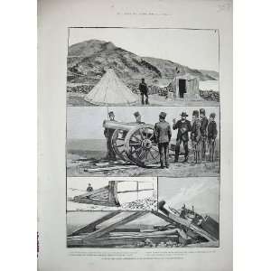  1888 Turkish Artillery Experiments Dynamite Dardanelles 