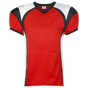  Youth Red Zone Steelmesh Custom Football Jerseys 24 SCARLET 