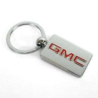 GMC 3d Logo Chrome Metal Key Chain