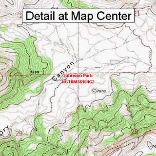   Map   Johnson Park, New Mexico (Folded/Waterproof)