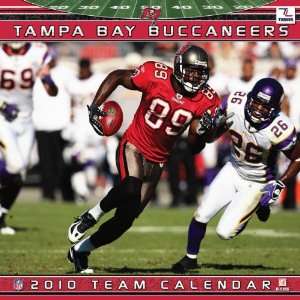 Tampa Bay Buccaneers 2010 12x12 Team Wall Calendar  Sports 