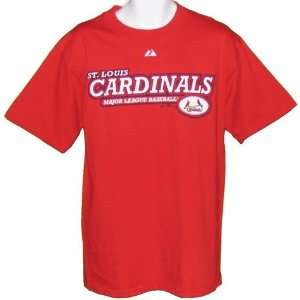  Mens St. Louis Cardinals Red Major League Tshirt Sports 