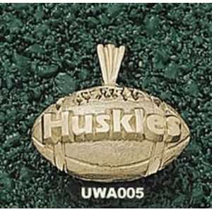 14Kt Gold University Of Wash Huskies Football  Sports 