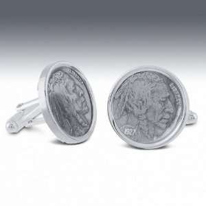  Marbella (TM) .925 Sterling Silver Cuff Links. Sterling Silver Coin 