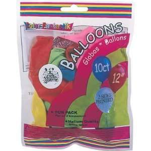  HAPPY BIRTHDAY BALLOONS 10COUNT (Sold 3 Units per Pack 