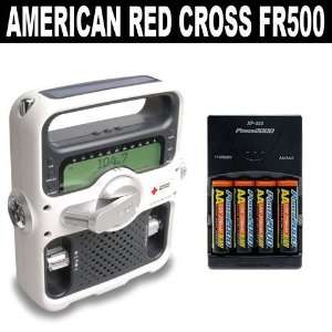  American Red Cross FR500 Solarlink White with 4 AA 