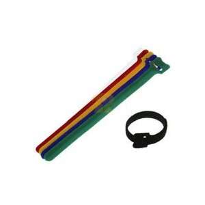 Velcro Cable Tie 0.48 x 13 inch (12 x 330mm), 6pcs/pack   Black, Blue 