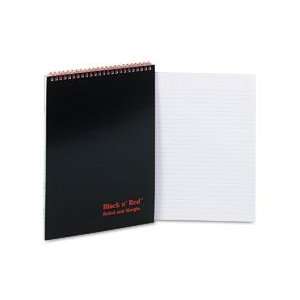  Headbound Twinwire Notebook, Legal Ruled, Black, 11 x 8 1 