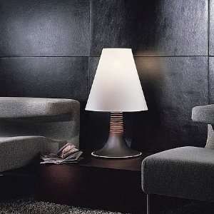   Light Table Lamp 98400 061 White/Black Fabric
