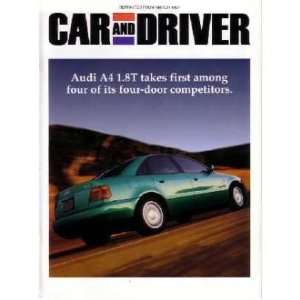    1997 AUDI A4 1.8 T Vehicle Comparison Magazine Reprint Automotive