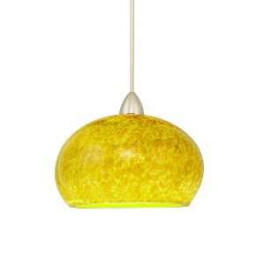  MP LED593 LI/CH Chrome Komal Komal Monopoint LED Pendant with Lime 