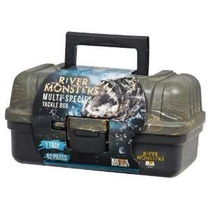  River Monsters 1 Tray Tackle Box with 62 Piece Basic 