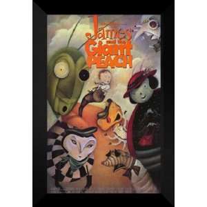 James and the Giant Peach 27x40 FRAMED Movie Poster   A  