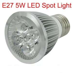  E27 5W AC 85 ~ 265V Input LED Spot Light Warm White Energy Saving 