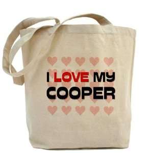  I Love My Cooper Cooper Tote Bag by  Beauty