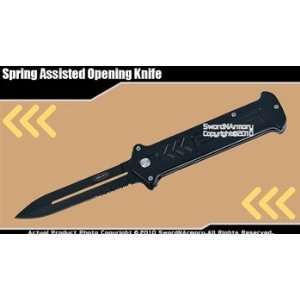 Spring Assisted Knife 1045 Surgical Steel Tactical Folder  