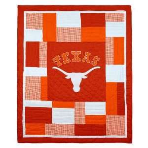  Texas Longhorns Patchwork Quilt Toys & Games