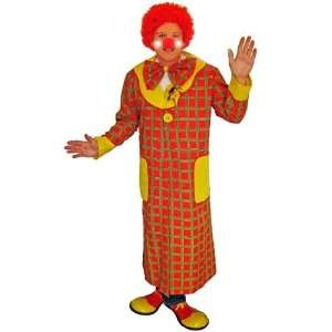  Clown 6pc Deluxe Fancy Dress Costume & Giant Shoes Toys 