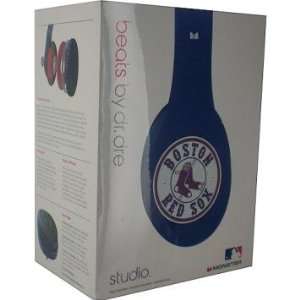  Boston Red Sox Logo High Definition DJ Headphone   Sports 