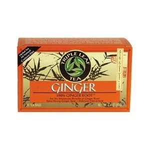  Triple Leaf Tea Ginger    20 Tea Bags Health & Personal 