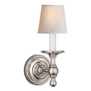   Comfort and Company SL2815PN Studio 1 Light Sconces in Polished Nickel