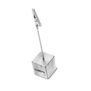  Square Memo Holder Opaque   24 hr   250 with your logo 