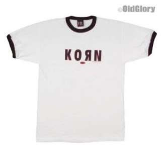  Korn Life Is Peachy Ringer T Shirt Clothing