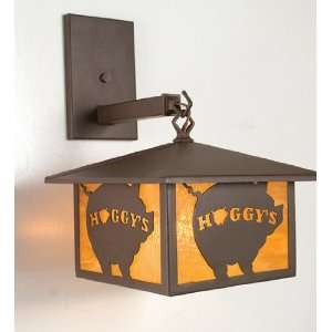   © Noir Rustic / Country Single Light Down Lighting Wall Sconce 19407
