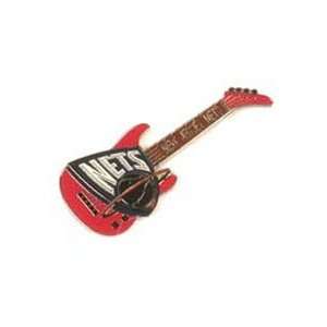 New Jersey Nets Guitar Pin 