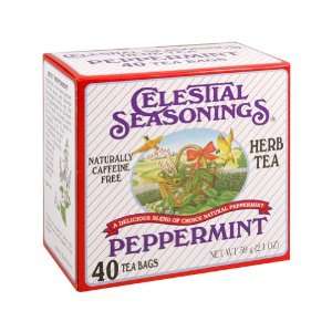 Celestial Seasonings Peppermint Herb Tea ( 6x40 BAG)  