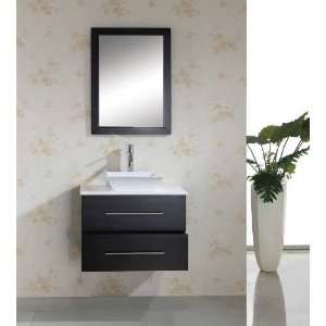  Virtu USA MS 560 Marsala 30 Single Sink Bathroom Vanity 