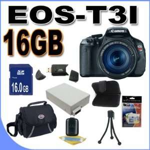  Canon EOS Rebel T3i 18 MP CMOS Digital SLR Camera and 