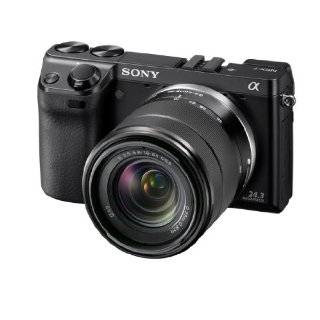Sony NEX 7 24.3 MP Compact Interchangeable Lens Camera with 18 55mm 