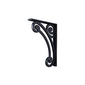  Bar Bracket Pierce Scrolled Black MCOR4 BLK Kitchen 