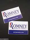mitt romney 2012 18 x 12 campaign rally posters signs