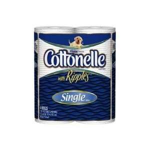  Cottonelle Toilet Paper, White, 154 Sheets / Roll, 4 / Pack, 12 