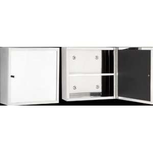   Stainless Steel, Stainless Steel Medicine Cabinet 11 7/8 in. H Home