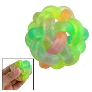   Soft Silicone Weave Design Bouncing Ball Toy for Child Toys & Games