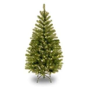   Spruce Hinged Christmas Tree; 150 Clear Lights UL