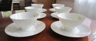 Mint Raymond Loewy Rosenthal Midcentury Cups &Saucers Sets Classic 