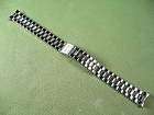 NEW OLD STOCK SElKO STAINLESS STEEL + GOLD PLATED 14MM LADY WATCH BAND