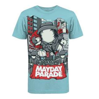 MAYDAY PARADE floater T SHIRT NEW S M L XL  